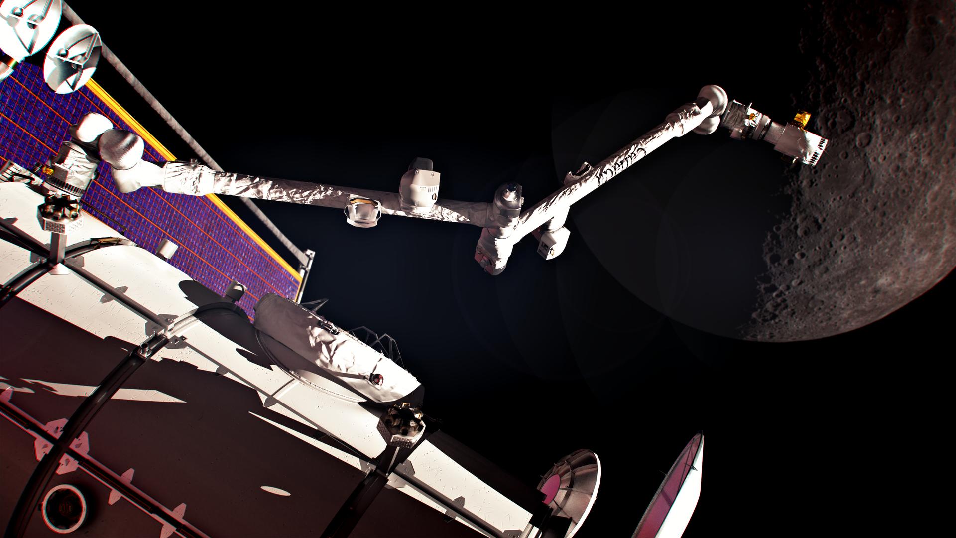 Gateway Close-up - Canadarm3